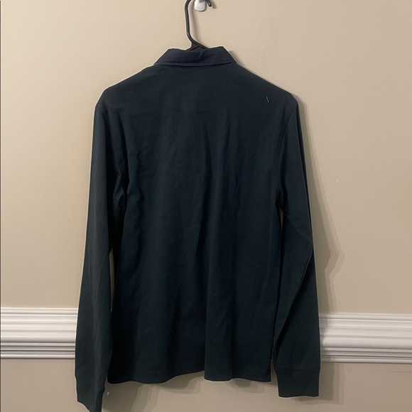 Harmont & Blaine Vietri Long-Sleeved Polo Shirt With Contrasting Collar - Picture 4 of 5